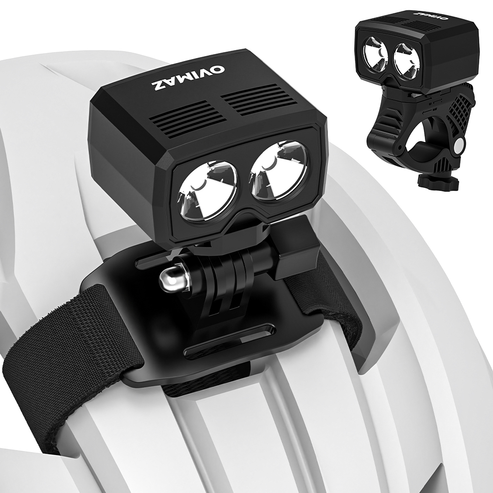 Cycling Gear Charging Station - 1000 Lum LED Bike Helmet Light