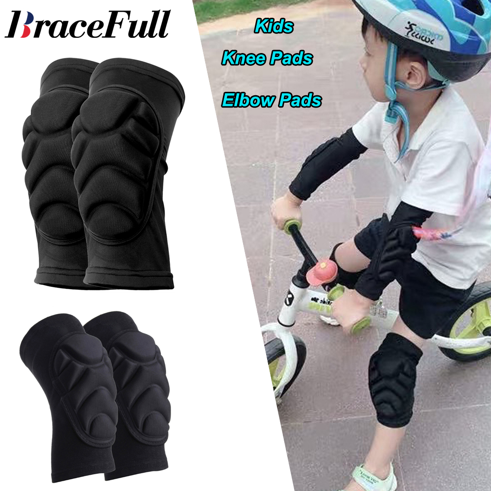 Cycling Gear For Kids - 1Pair Kids Knee Pads and Elbow
