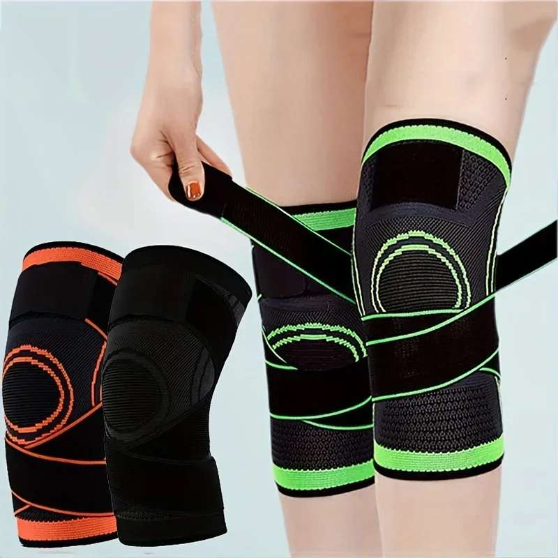 Cycling Gear Padding - 1PC Sports Knee Pad Men Pressurized