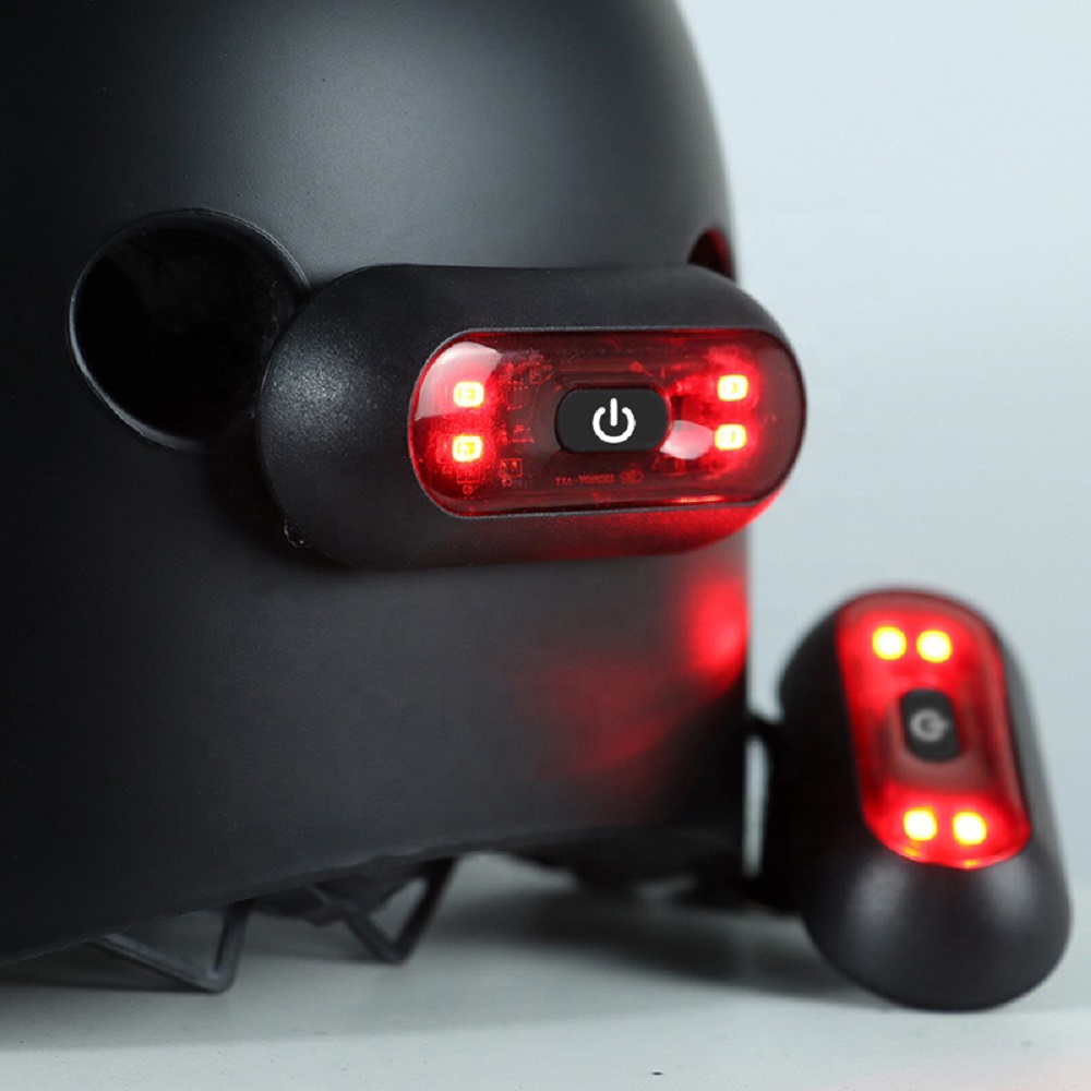 Cycling Gear Charging Station - 4 Lamp Beads Bicycle Helmet Led