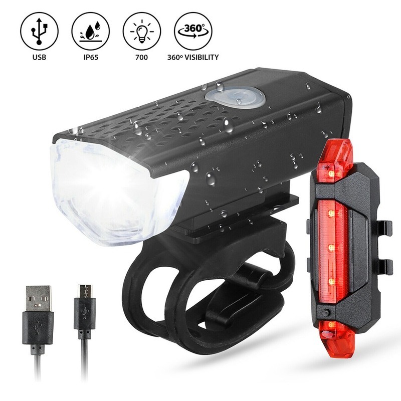Cycling Gear Charging Station - Bike Bicycle Light USB LED Rechargeable