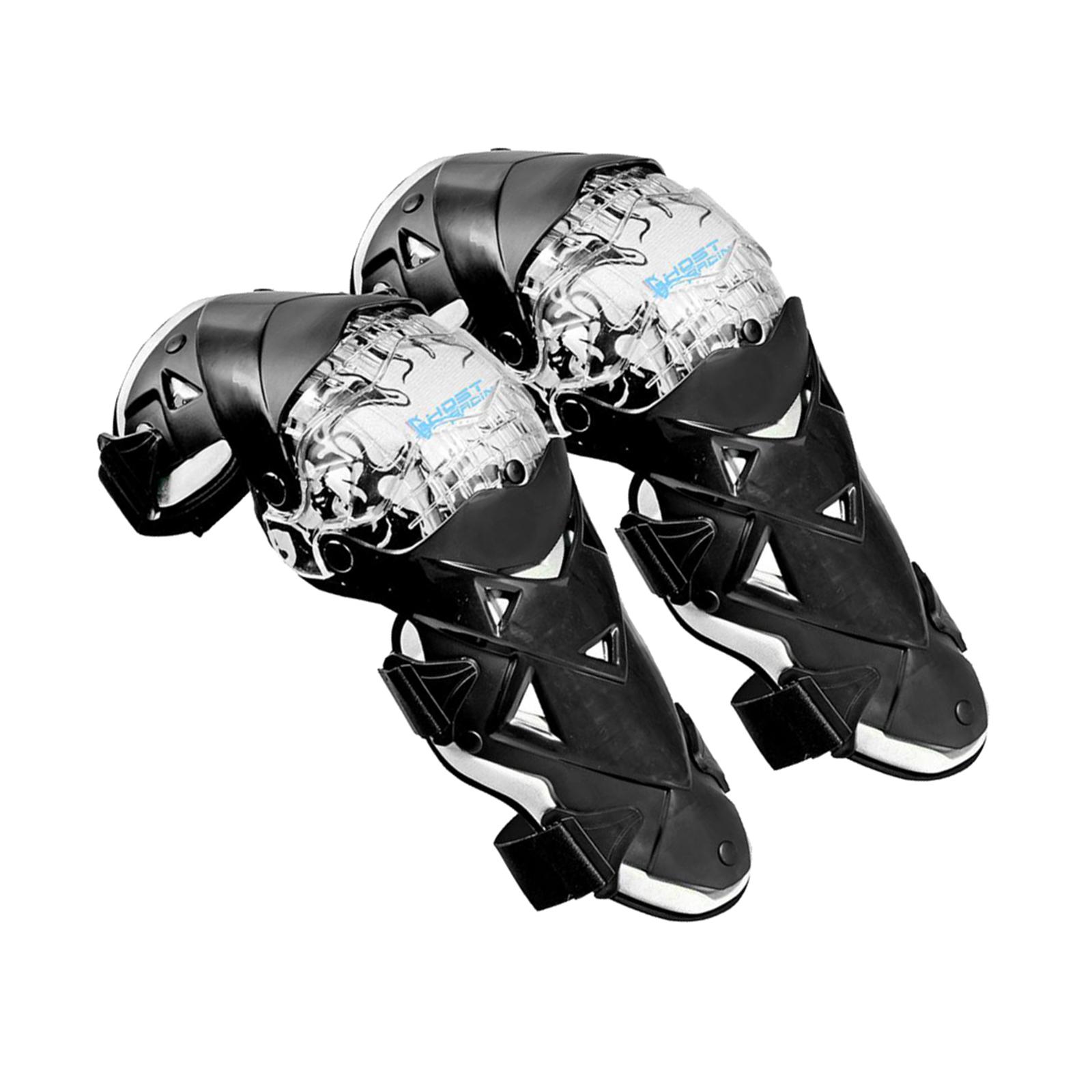 Cycling Gear Padding - Enduro Motorcycle Knee Pads Adjustable Protective