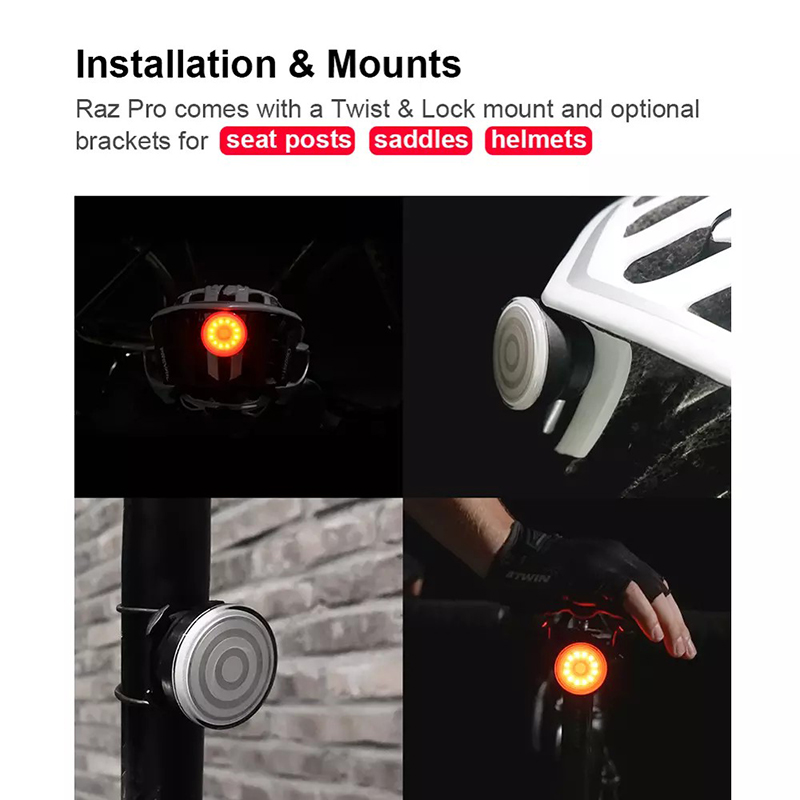 SHANREN RAZ Pro Bicycle Tail L - Cycling Gear Charging Station recension och pris