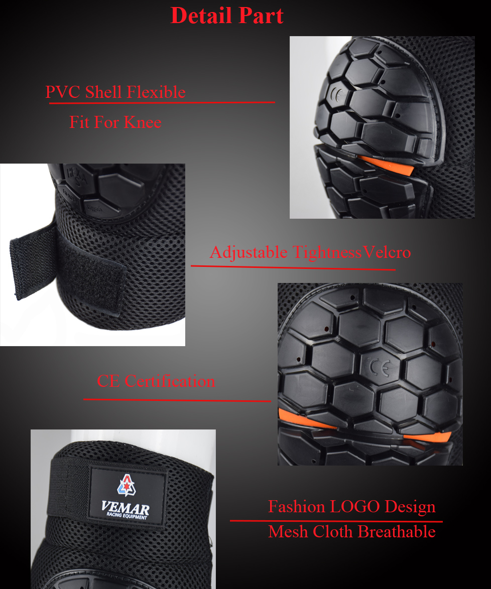 Motocross Knee Pads Elbow Prot - Cycling Gear Padding recension och pris