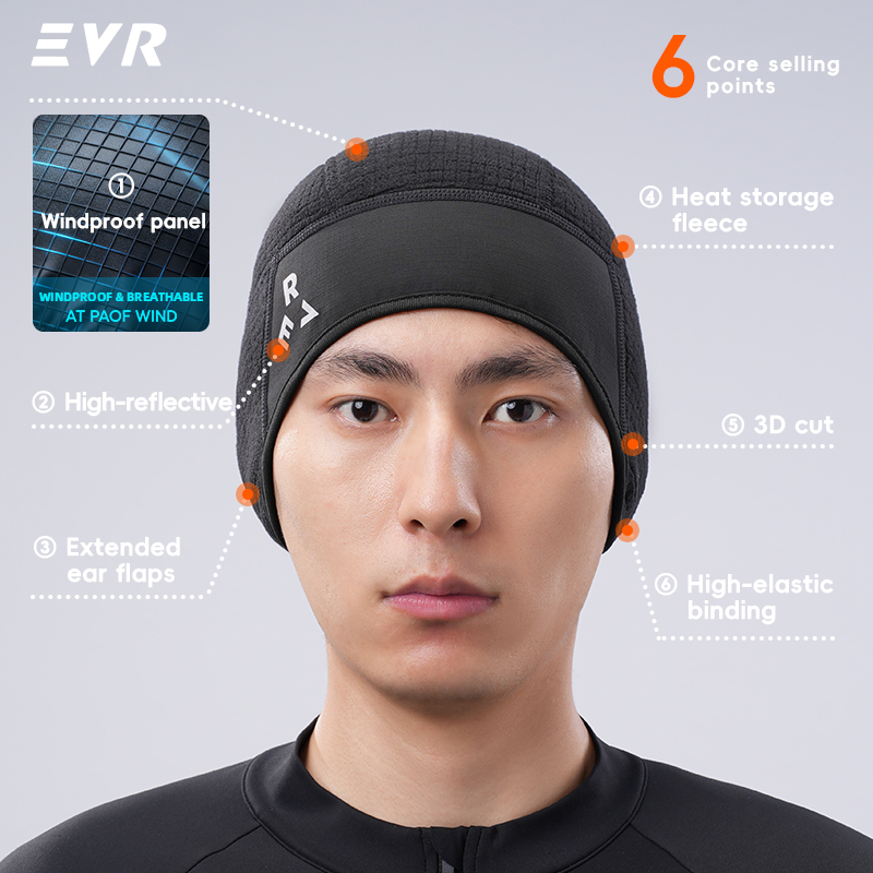 EVR Winter Cycling Hat Windpro - Cycling Gear Cold Weather recension och pris