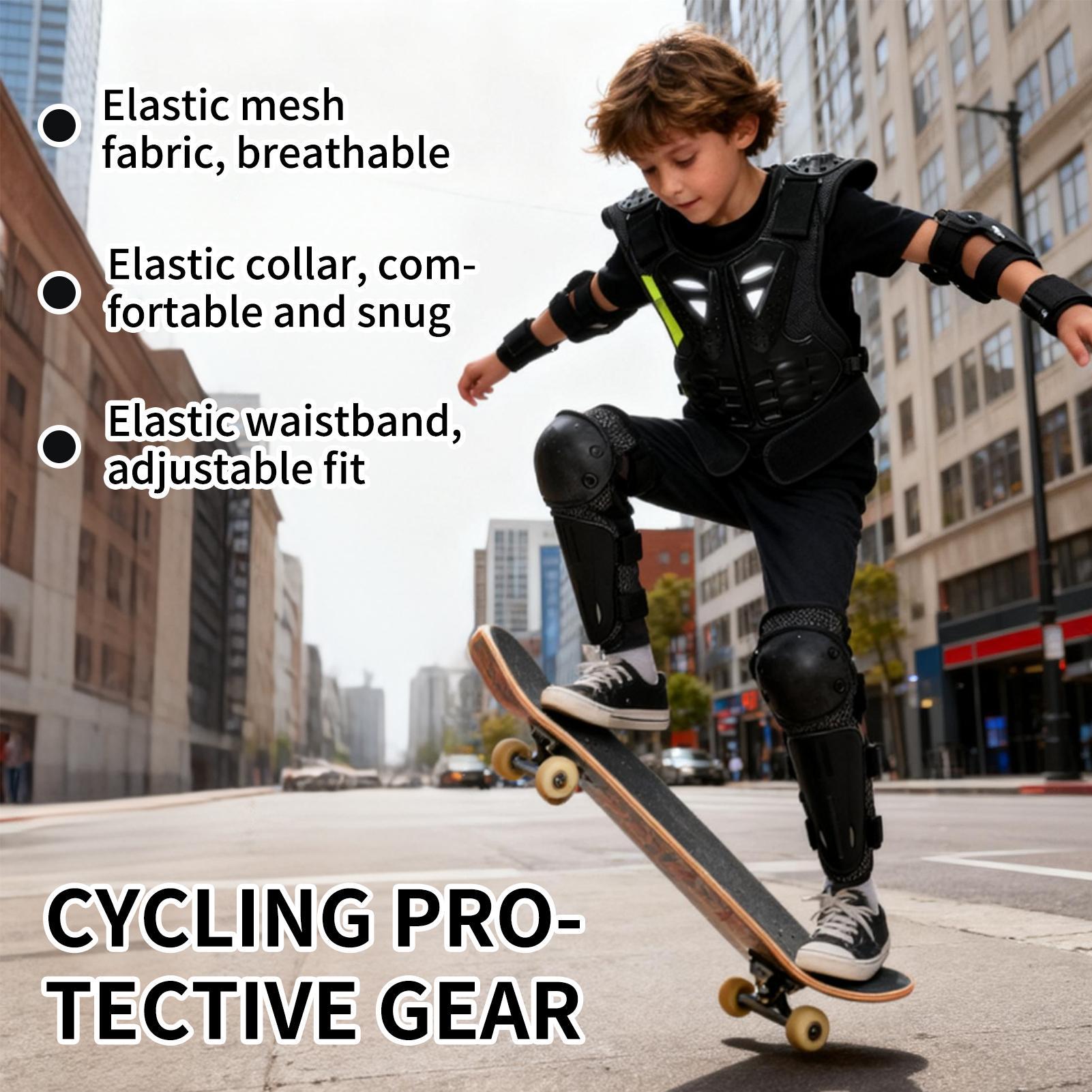 Youth Motocross Gear Chest Pro - Cycling Gear Padding recension och pris