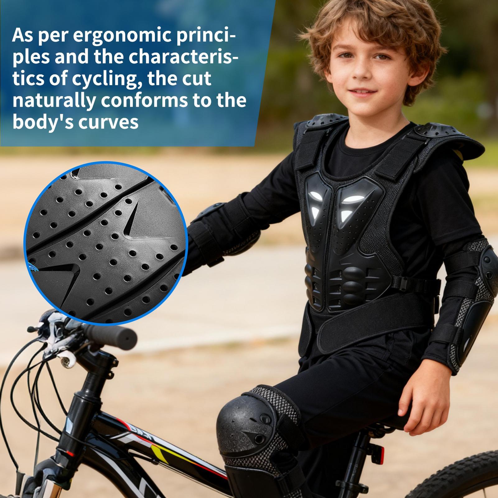 Youth Motocross Gear Chest Pro - Cycling Gear Padding recension och pris