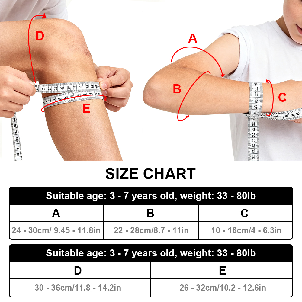 7 in 1 Kids Protective Gear Se - Cycling Gear For Kids recension och pris