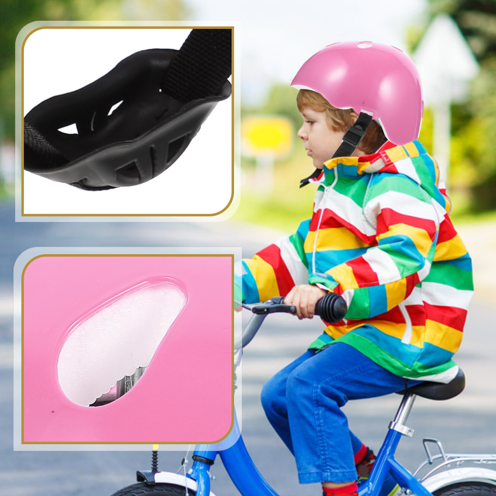 Children Protective Gear Adjus - Cycling Gear For Kids recension och pris