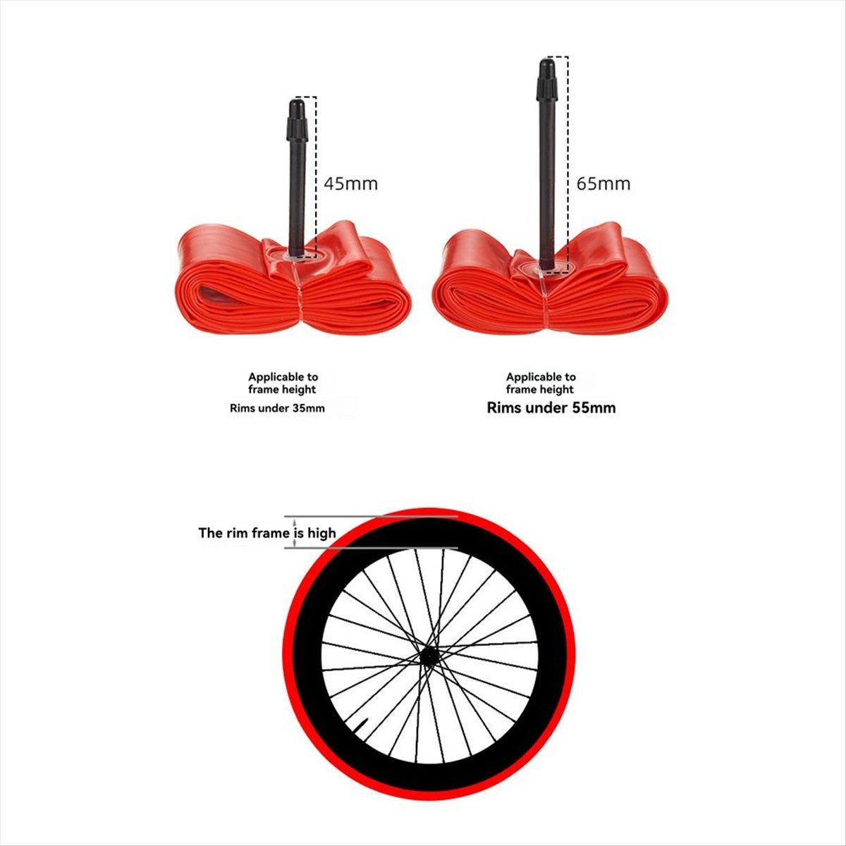 T34C  TPU Inner Tube for 700C  - Gravel Bike Tires recension och pris