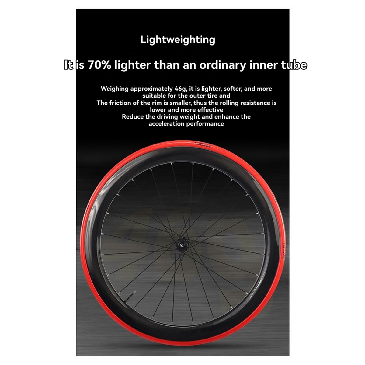 T34C  TPU Inner Tube for 700C  - Gravel Bike Tires recension och pris