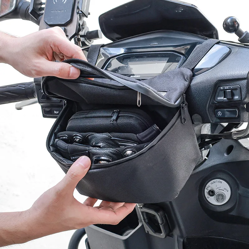 Motorcycle Bike Bag Large Capa - Cycling Gear Organizer Bag recension och pris