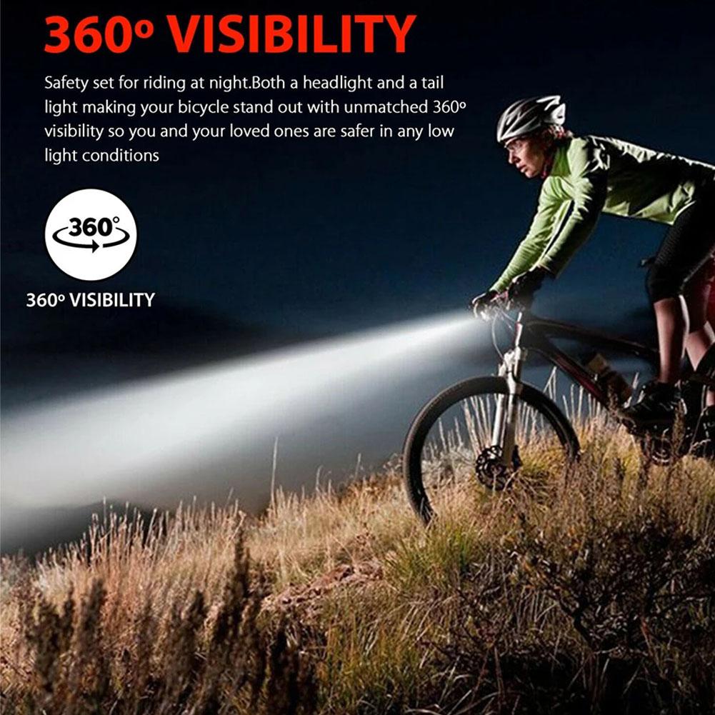 Bike Bicycle Light USB LED Rec - Cycling Gear Charging Station recension och pris