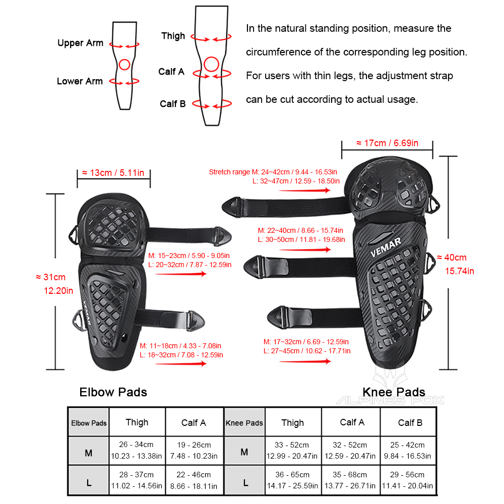 VEMAR Motorcycle Riding Protec - Cycling Gear Padding recension och pris