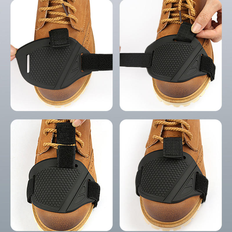 1/2PCS Rubber Motorcycle Shoe  - Cycling Gear Padding recension och pris