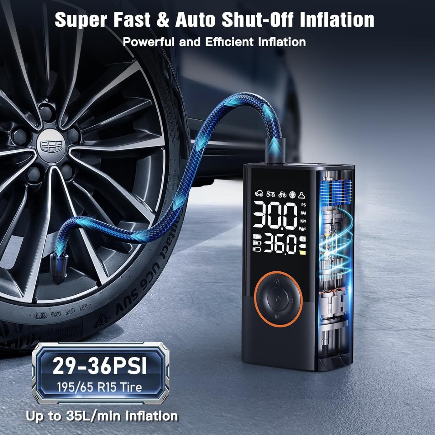 Effective Rechargeable Wireles - Road Bike Tire recension och pris