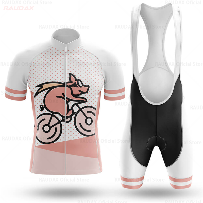 Men's Funny Pig Cartoon Anime  - Cycling Gear Padding recension och pris