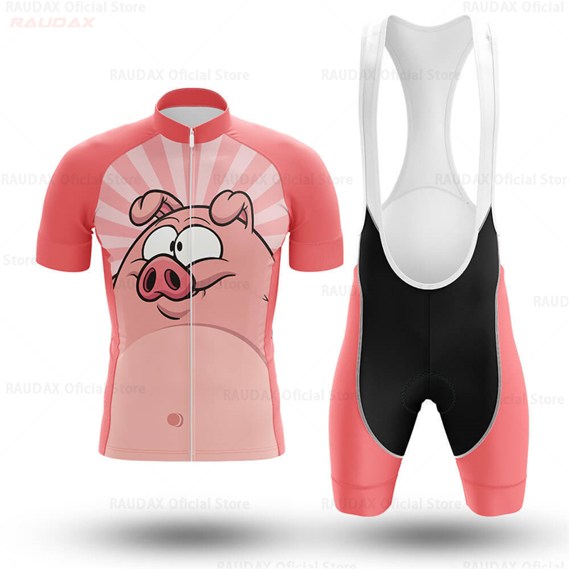 Men's Funny Pig Cartoon Anime  - Cycling Gear Padding recension och pris