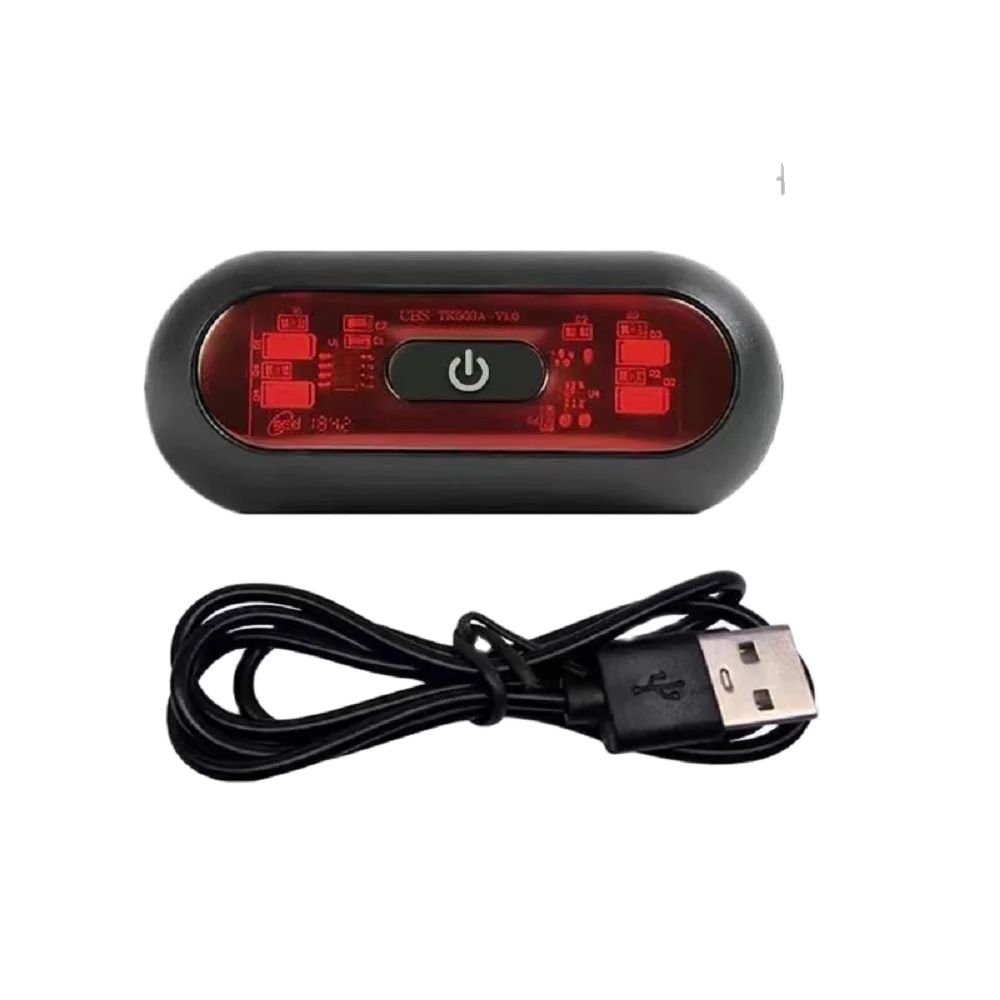 4 Lamp Beads Bicycle Helmet Le - Cycling Gear Charging Station recension och pris