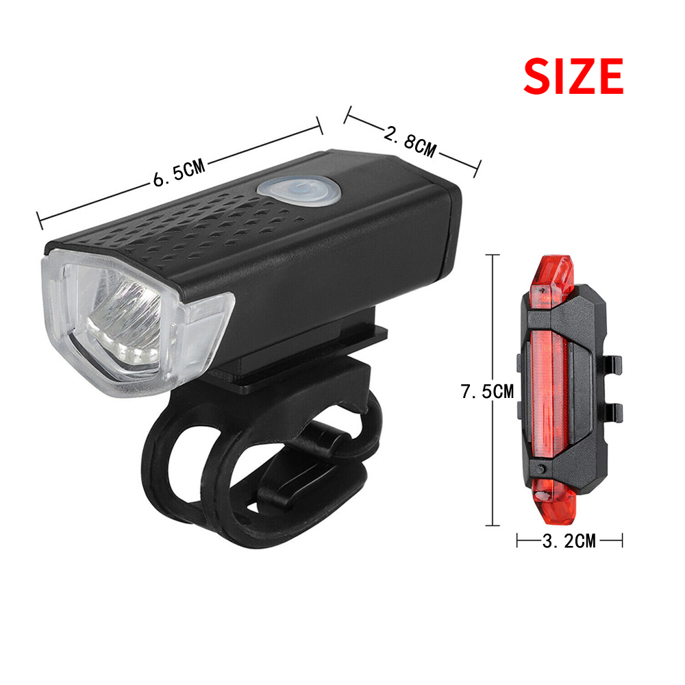 Bike Bicycle Light USB LED Rec - Cycling Gear Charging Station recension och pris