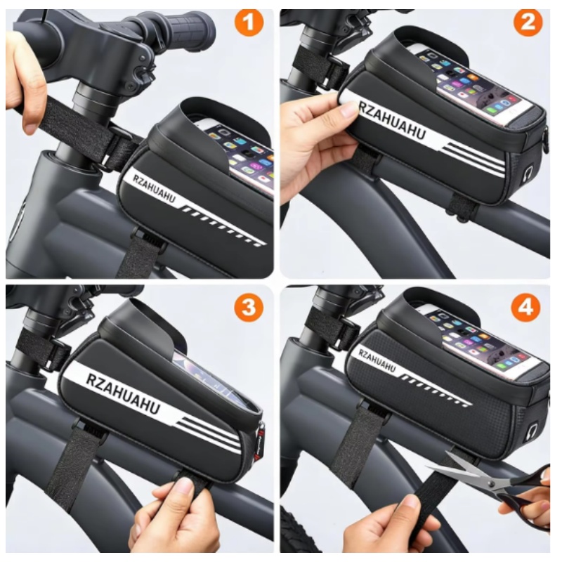 Waterproof Sun Visor Touch Scr - Cycling Gear Organizer Bag recension och pris