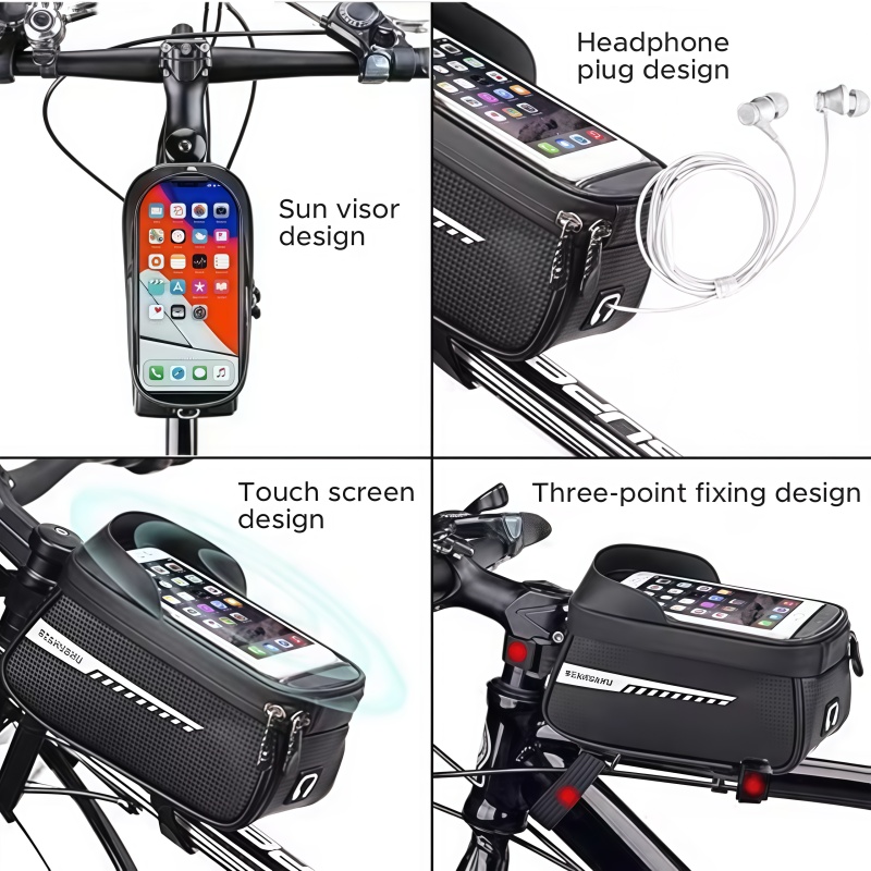 Waterproof Sun Visor Touch Scr - Cycling Gear Organizer Bag recension och pris