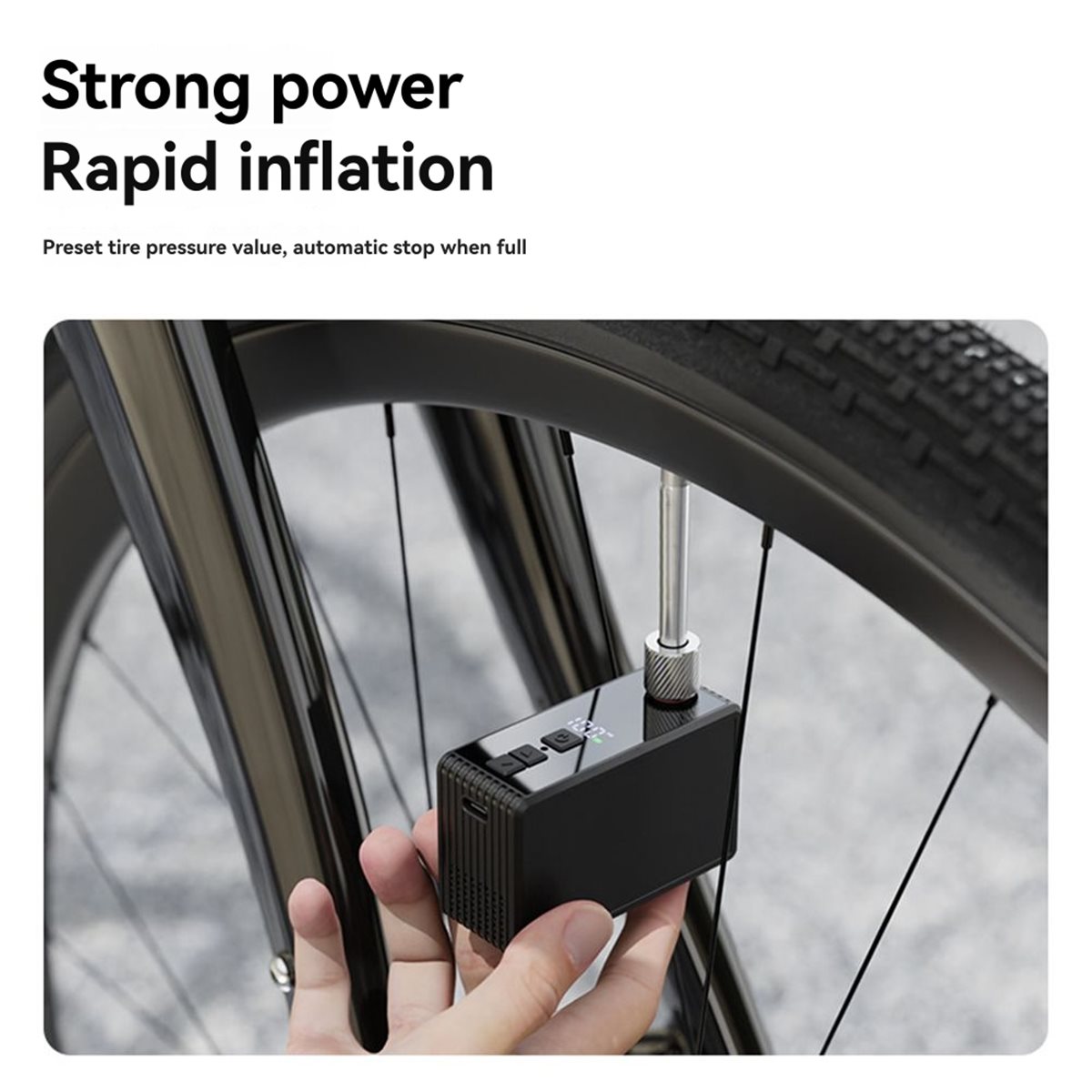 Mini Electric Automatic Air Pu - Road Bike Tire recension och pris