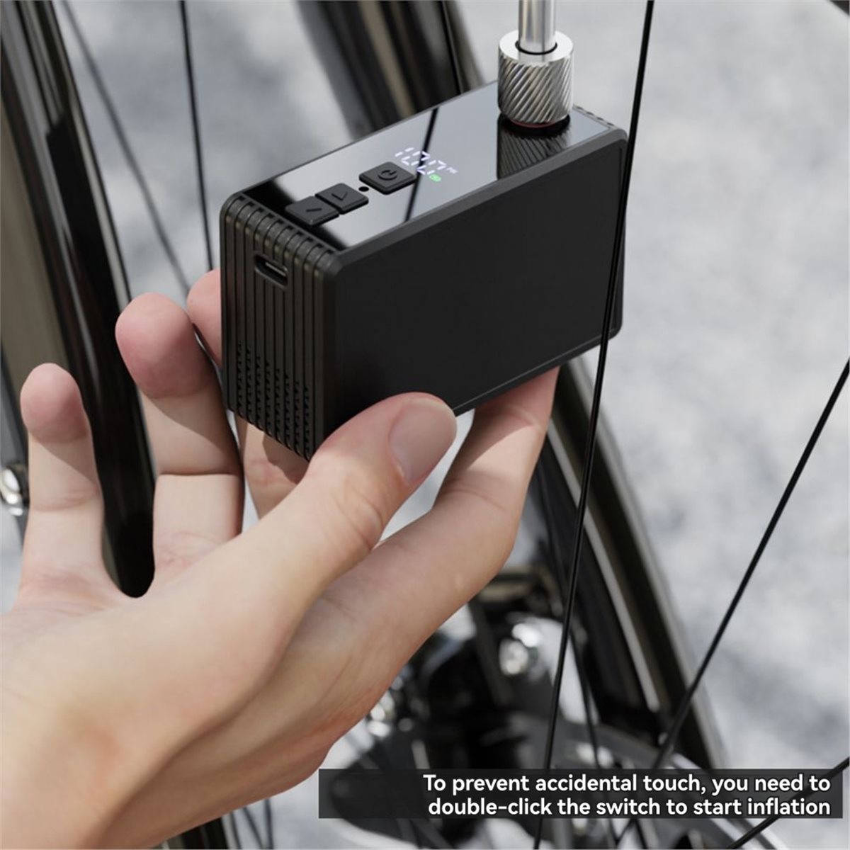 Mini Electric Automatic Air Pu - Road Bike Tire recension och pris