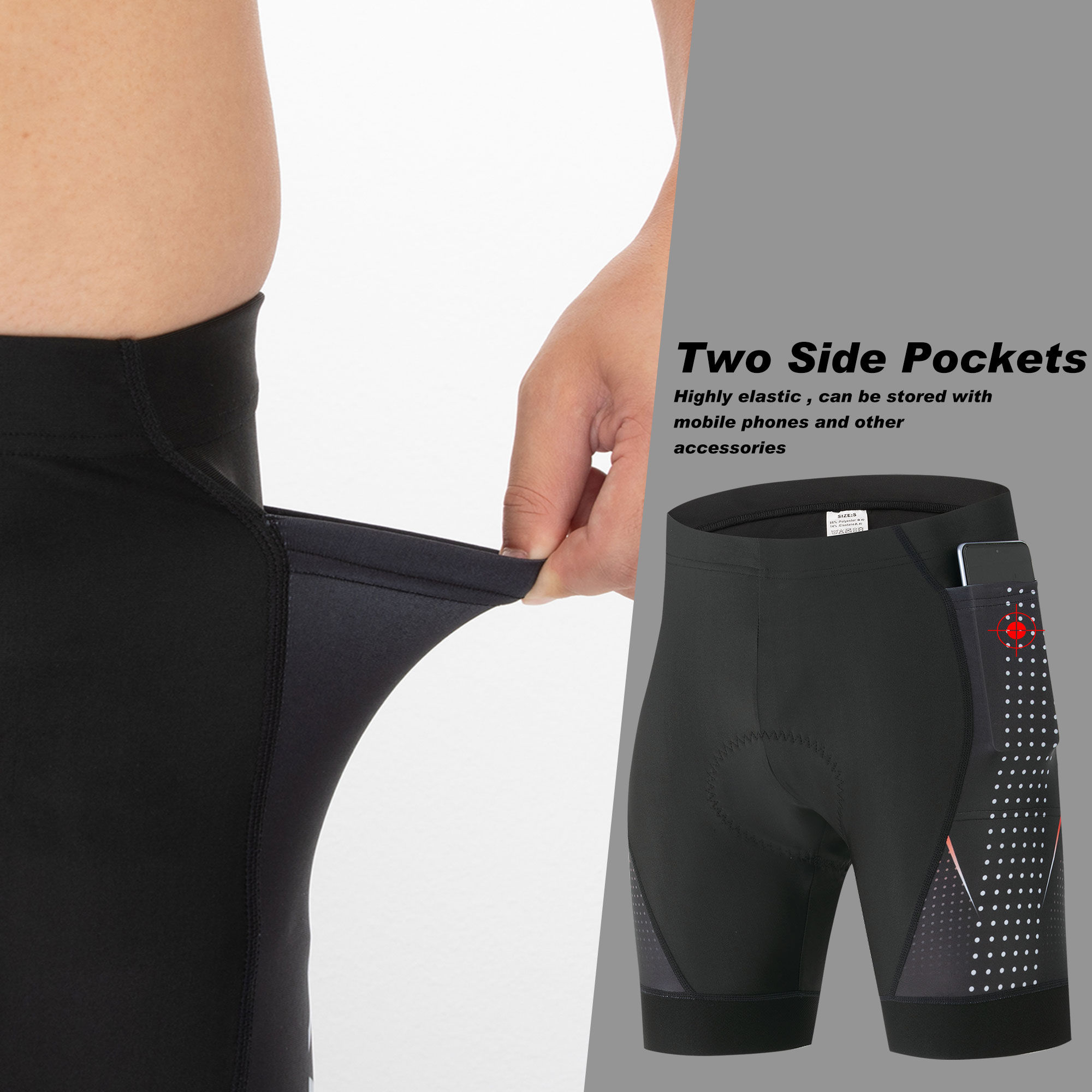 Premium Road Bike Shorts With  - Cycling Gear Padding recension och pris