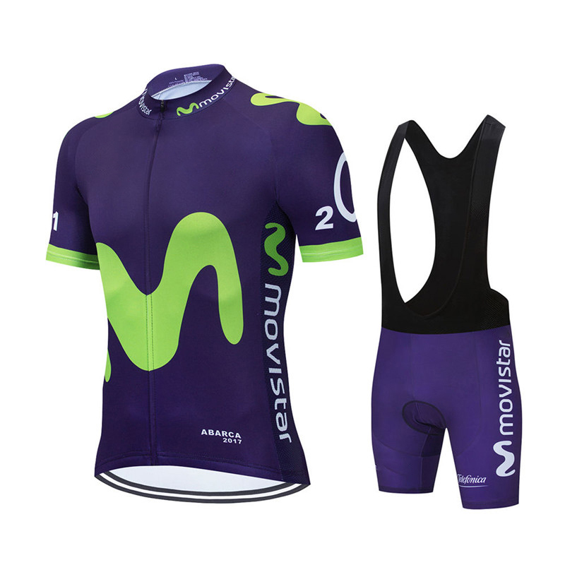 New Summer Movistar Team Cycli - Cycling Gear Clothing recension och pris