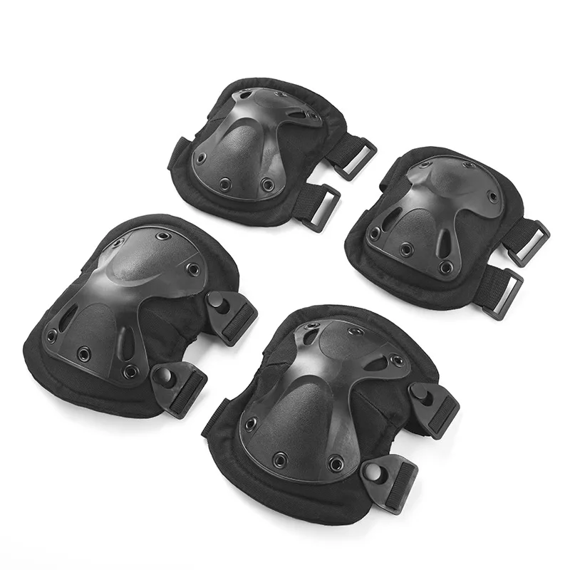 Tactical Knee Elbow Pads Set M - Cycling Gear Padding recension och pris