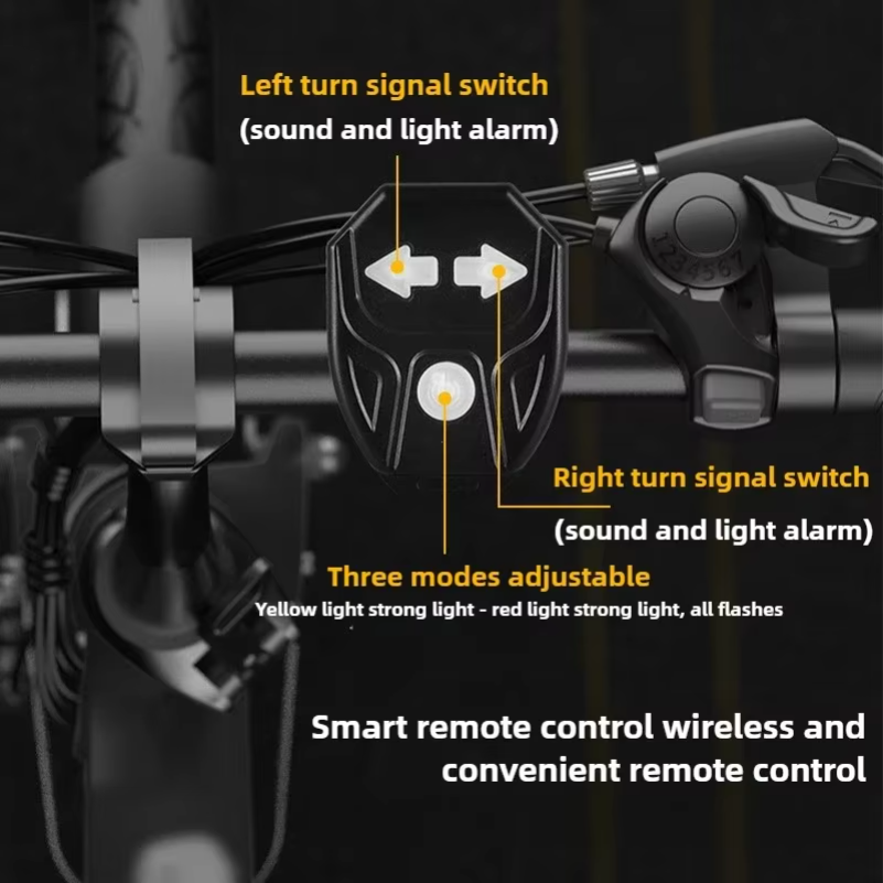 Bicycle Turn Signal Lights Wir - Cycling Gear Charging Station recension och pris