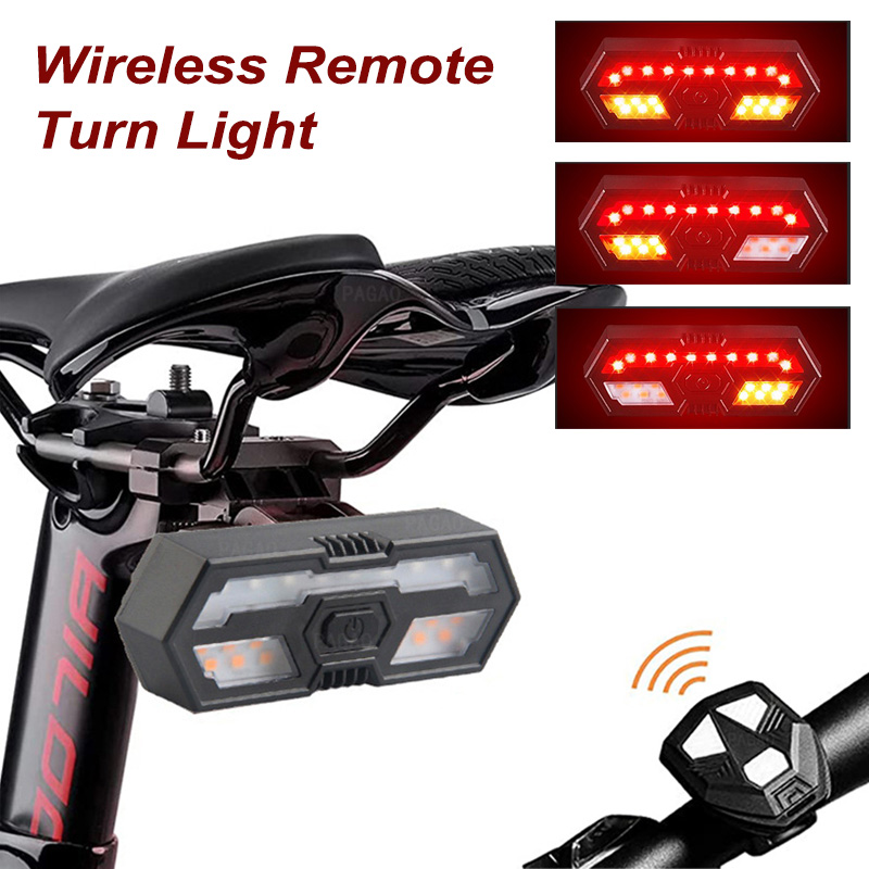 Bike Turn Signal Tail Light LE - Cycling Gear Charging Station recension och pris
