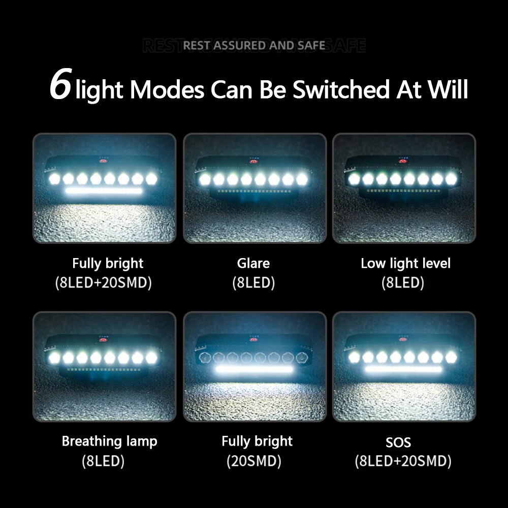 5/8 LED Bicycle Front Light US - Cycling Gear Charging Station recension och pris