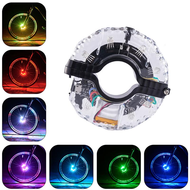 New LED Rechargeable Bike Whee - Cycling Gear Charging Station recension och pris