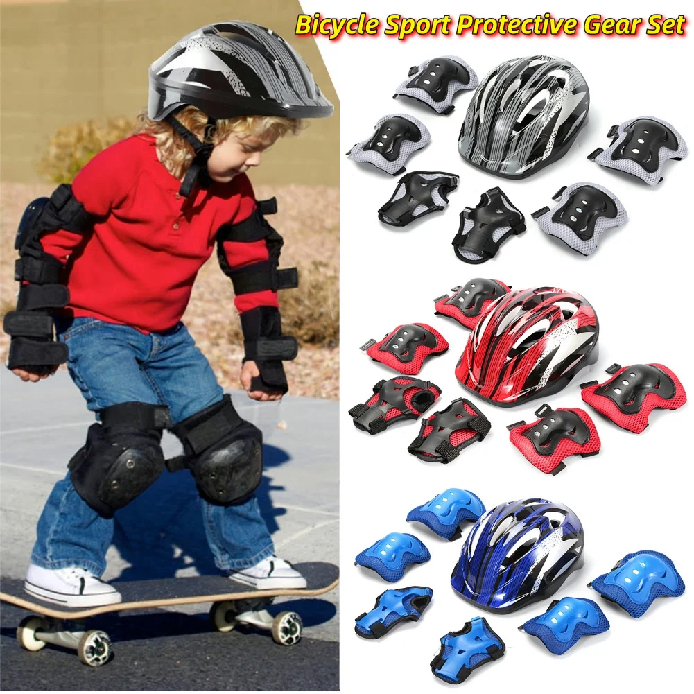 7Pcs Bicycle Sport Protective  - Cycling Gear Padding recension och pris
