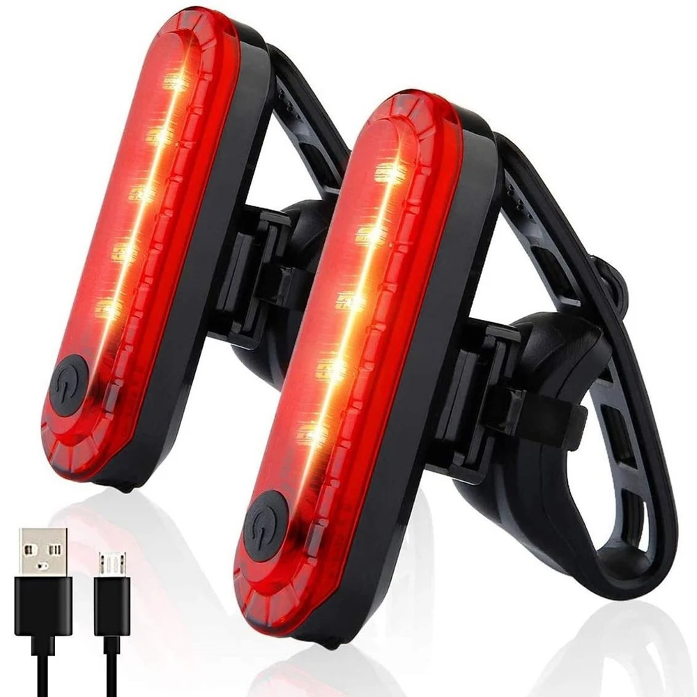Bike Tail Light USB Rechargeab - Cycling Gear Charging Station recension och pris