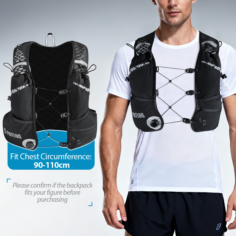 8L Breathable Hydration Vest P - Cycling Gear Organizer Bag recension och pris
